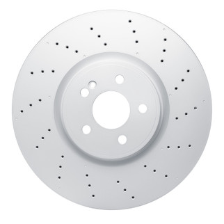 DFC 20-25 Mercedes-Benz GLA45 AMG Front Drilled Hi-Carbon Alloy Geomet Coated Rotor