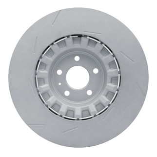 DFC 17-18 Porsche Macan Right Front Slotted Hi-Carbon Alloy Geomet Coated Rotor