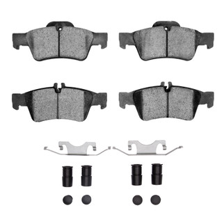 R1 02-18 Mercedes-Benz CL600 Rear Euro Ceramic Brake Pads & Hardware Kit