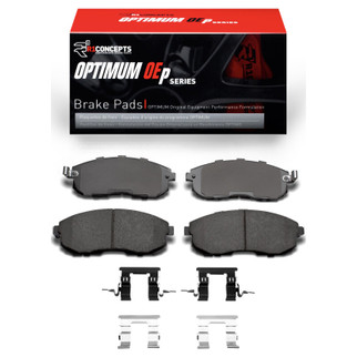 R1 02-19 Infiniti I35 Front Optimum OE Brake Pads & Hardware Kit