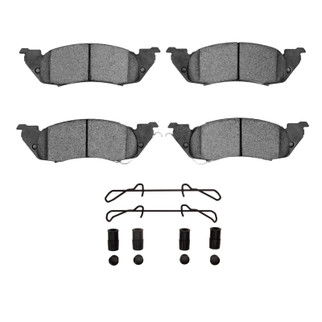 R1 91-98 Dodge Dakota RWD Front Super Duty Brake Pads & Hardware Kit