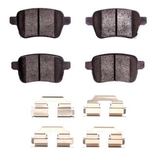 DFC 14-19 Fiat 500L Rear 4000 HybriDynamic Brake Pads and Hardware Kit