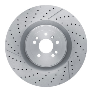 DFC 12-19 Mercedes-Benz GLE63 AMG S Front Drilled and Slotted Brake Rotor