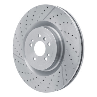 DFC 12-19 Mercedes-Benz GLE63 AMG S Front Drilled and Slotted Brake Rotor
