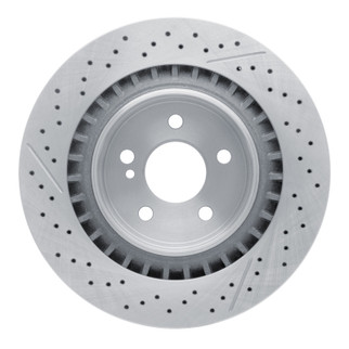 DFC 05-11 Mercedes-Benz SLK55 AMG Rear Drilled and Slotted Brake Rotor