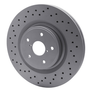 DFC 18-25 Subaru WRX STI Front Drilled GeoSPEC Coated Rotor