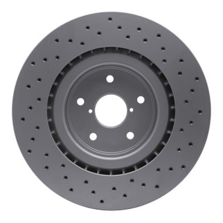 DFC 18-25 Subaru WRX STI Front Drilled GeoSPEC Coated Rotor