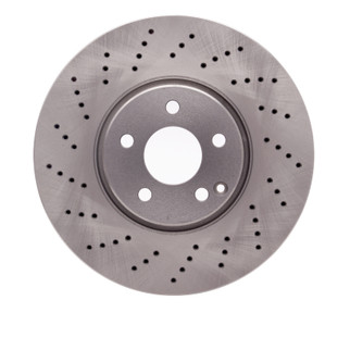 DFC 02-09 Mercedes-Benz E550 Front Drilled Brake Rotor