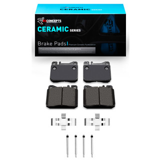 R1 1979-1985 Mercedes-Benz 380SE Front R1 Ceramic Pads & Hardware Kit