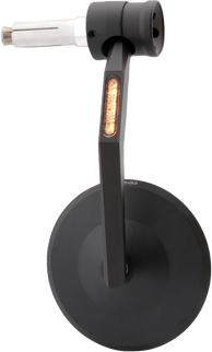 Montana Rim Handlebar Mirror With Run Lights/turn Signals
