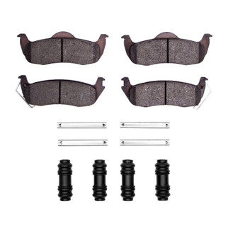 R1 2005-2010 Jeep Commander Rear R1 Ceramic Pads & Hardware Kit
