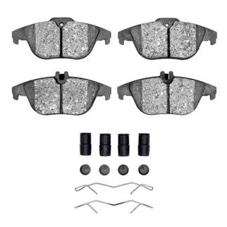 R1 2009-2015 Mercedes-Benz GLK250 Rear R1 Semi Met Pads & Hardware Kit