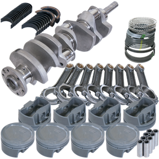 Eagle Ford 460 SCJ Head 4.140in Crank 6.700in I-Beam Rods -28cc 4.440in Pistons Rotating Assembly