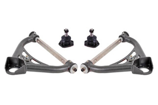 BMR 70-81 Chevrolet Camaro A-Arms Upper Non-Adjustable Delrin Std Ball Joint - Black Hammertone