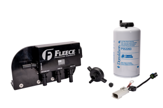 Fleece Performance 17-26 Ford F250-550 Powerstroke Under Bed Fuel Filter Assembly