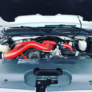 Wehrli 01-04 Duramax LB7 LB7S300 Single Turbo Install Kit - Bengal Red