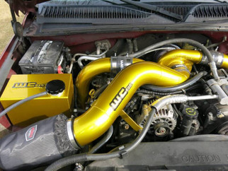 Wehrli 01-04 Duramax LB7 LB7S300 Single Turbo Install Kit - Bengal Red