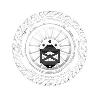 Body Armor 4x4 16-23 Toyota Tacoma/10-24 4Runner Pro Series II Tire Carrier W/ License Plate Holder