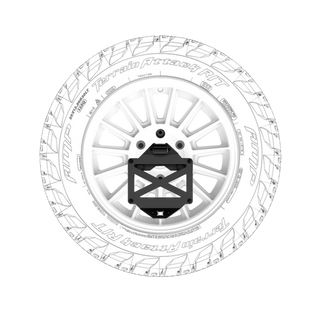 Body Armor 4x4 16-23 Toyota Tacoma/10-24 4Runner Pro Series II Tire Carrier W/ License Plate Holder