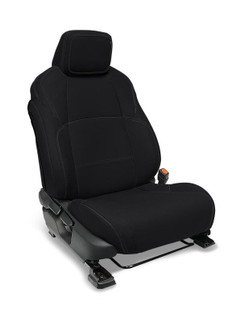PRP 2024 Toyota Tacoma Front Seat Covers - All Black (Pair)