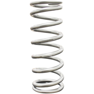 QA1 2-1/2in ID High Travel Spring - 9in Length x 500lbs/in - Silver Powder Coated