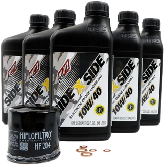 Sidexside Oil Change Kit 10w40 /w Oil Filter Yam