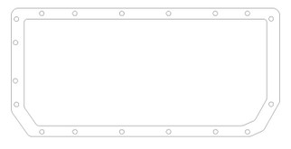 Cometic Chrysler A4 Block .060in AFM Oil Pan Gasket