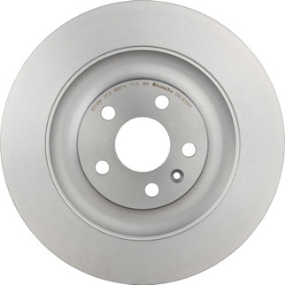 Brembo 15-18 Porsche Macan Front Grooved UV Coated Rotor