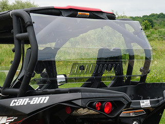 Rear Windshield W/vent Can