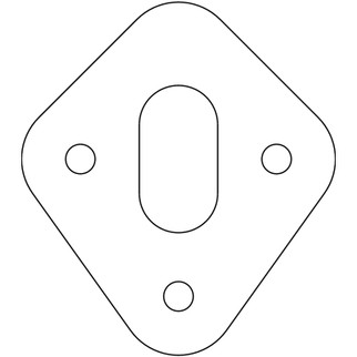 Cometic Ford 8BA/8CM Flathead V8 .031in Fiber Dipstick Tube Gasket
