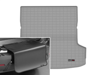WeatherTech 2024 Kia EV9 Cargo Liner w/Bumper Protector - Grey