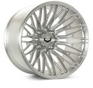 Vossen VFX-04 24x12 - 8x170 - ET44 - Ultra Deep - 125.1 - Brushed Gloss Clear Wheel