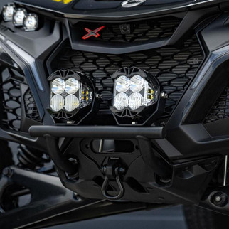 Baja Designs 2024+ Can-Am Maverick R LP4 Push Bar Bumper Kit - Clear