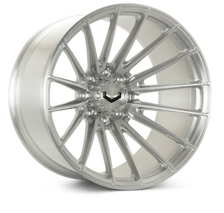 Vossen VFX-01 24x10 - 8x165.1 - ET+15 - Deep - 125.1 - Brushed Gloss Clear Wheel