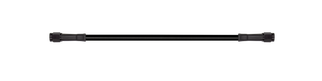 Goodridge 21in Universal Brake Line Assembly w/Black Zinc Fittings & Black Hose