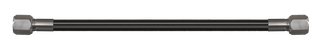 Goodridge 24in Universal Oil Line Assembly w/Black Fittings