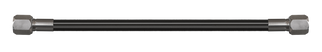 Goodridge 15in Universal Oil Line Assembly w/Black Fittings