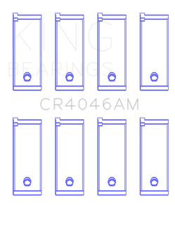 King Engine Bearings Honda D16A/D16Y/D16Z 1590Cc (Size +0.50mm) Connecting Rod Bearing Set