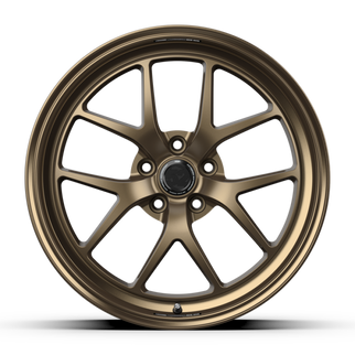 fifteen52 Sector RSR 19x9.5 5x114.3 38mm ET 73.1mm Center Bore Matte Bronze w/ Gloss Lip