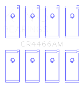 King Engine Bearings Mitsubishi 4D55T/4D56T/4G52 (Size +0.25mm) Connecting Rod Bearing Set