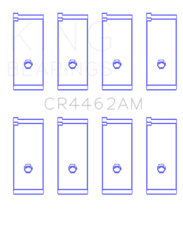 King Engine Bearings Honda Civic 1170Cc (Size +0.25mm) Connecting Rod Bearing Set