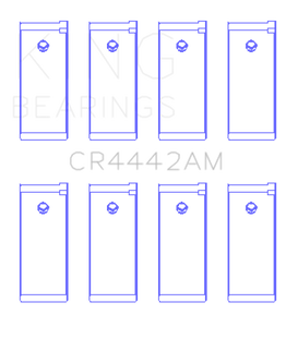 King Engine Bearings Datsun A12/(Size +0.50mm) Connecting Rod Bearing Set