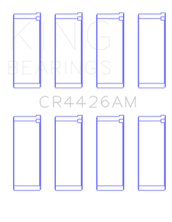 King Engine Bearings Renault R12 (Size +0.25mm) Connecting Rod Bearing Set