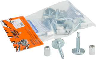 Grand Master Silver Studs 1.575" 12/pk