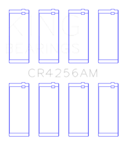 King Engine Bearings Dodge/Chrysler 148Ci Edz Srt 4 Turbo 2003-2009 (Size +1.0mm) Conrod Bearing Set