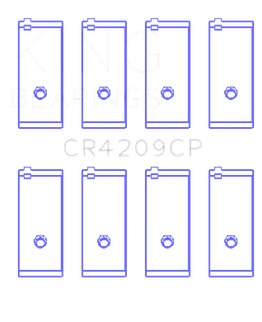 King Engine Bearings Toyota 3Sgte (Size +0.25mm) Connecting Rod Bearing Set