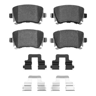 DFC 05-11 Audi TT Rear 5000 Advanced Low Metallic Brake Pads and Hardware Kit