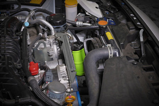 PERRIN 02-26 Subaru WRX / 04-21 STI / 13-26 BRZ/GR86/FRS/86 Coolant Overflow Tank - Neon Yellow
