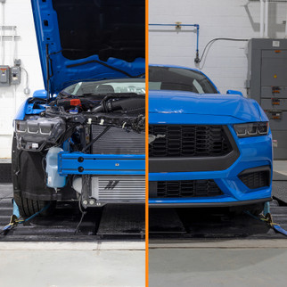 Mishimoto 2024+ Ford Mustang 2.3L EcoBoost Performance Intercooler Kit - Silver/Black