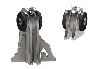 Artec Industries 07-18 Jeep Jk Jku Weld On Uca Brackets Daystar Bushings 1/2 In Hole